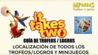 It Takes Two  Guía de trofeos  Logros 100 Localización de todos los minijuegos y trofeos [upl. by Hinkle944]