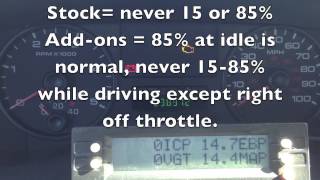 Using a Scan Gauge 11 to verify a P0299 code and sticking turbo on a 60 powerstroke diesel [upl. by Lawrenson]