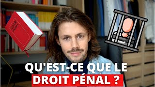 Introduction au droit pénal général cours de droit pénal [upl. by Ahsina]