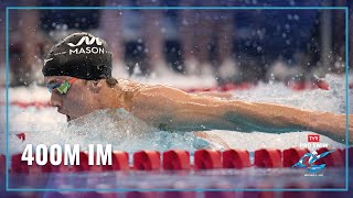 Marchand Foster and Kalisz Top 3 in Mens 400 Individual Medley  2023 TYR Pro Swim Series Westmont [upl. by Huntley]