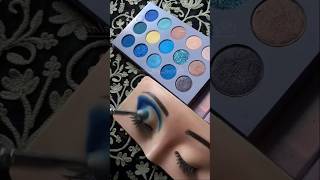 Eye Meckup Tutorial❤️🖤❤️ shorts shortvideo shortsfeed youtubeshorts eyemakeup trending [upl. by Xeno]