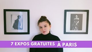 7 expos gratuites à Paris en ce moment [upl. by Leong]