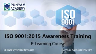 Overview of ISO 90012015 Awareness Training Course [upl. by Torrlow933]