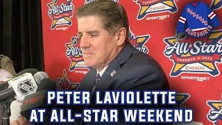 Peter Laviolette on NHL AllStar Goaltending New York Rangers and More [upl. by Varin332]