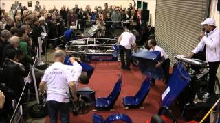 Build a MEV Exocet Kit Car in under 4 mins   Stoneleigh 2012  Kit Car Show [upl. by Saville]