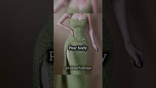 Different types of Body shapes ❤❤ colourfulhope aesthetic fashiontrends koreanfashion [upl. by Eedrahc]