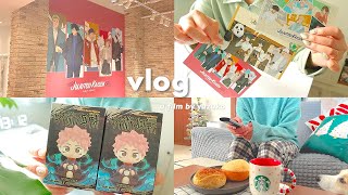 vlog｜オタクの日常🎄呪術廻戦カフェ3回目☕️ポップマート呪術廻戦コラボ💫楽しい開封の時間🎁 [upl. by Nedarb]