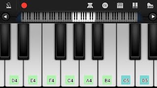 SHADMANI SONG PERFECT PIANO EASY TUTORIAL [upl. by Novled]