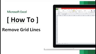 How To  Remove Grid Lines In Microsoft Excel [upl. by Akimrehs]