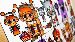 Drawing Sprunki but Human  Spooky Sprunki IncrediboxHorror mod Sprunki Mix Real Life 01 [upl. by Guinevere]