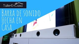 Barra de sonido casera para tv [upl. by Miguela376]