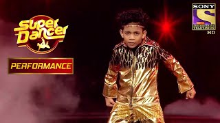 Tejass Starling Performance On quotI Am A Disco Dancerquot  Super Dancer Chapter 3 [upl. by Aldric271]