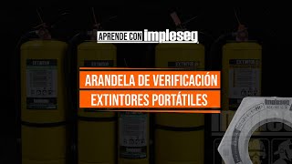 Arandela de verificación extintores Impleseg [upl. by Sweet301]