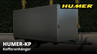 KP  Kofferanhänger  HUMER Anhänger [upl. by Ahsenauq]