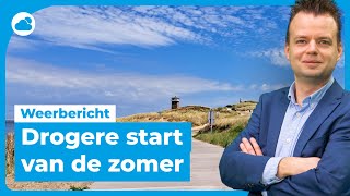 Weerbericht drogere start meterologische zomer [upl. by Ruyam52]