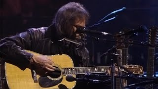 Neil Young  Needle And The Damage Done Unplugged [upl. by Aleakim]