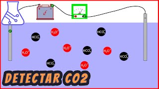 Detectar CO2 Soplando en el Agua Aumenta su Conductividad Eléctrica [upl. by Oiluig]