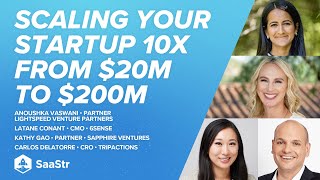 Scaling Your Startup 10x From 20M to 200M with Sapphire Lightspeed TripActions and 6Sense [upl. by Friday]