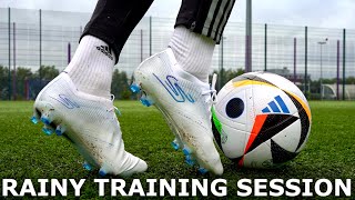 Individual Training Session In The Rain  How To Train Solo [upl. by Nance]