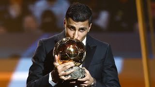 Rodri ganador del balón de oro 2024 balondeoro2024 ballondor rodri españa fypシ゚viral [upl. by Alleunam828]