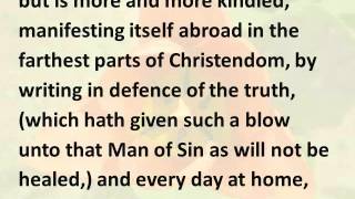 King James Bible Introduction 1611  Hear the Full Text [upl. by Ueik]