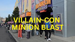 VillainCon Minion Blast Universal Studios Orlando Florida [upl. by Yannodrahc95]