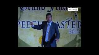 SPEECH MASTER 2014  Grand Finale  Part 10  Thojana Dhewan Gunasingham  quotPassportquot [upl. by Mal]