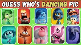 Who DANCES Better 🎶 INSIDE OUT 2 edition Joy Anxiety Anger😡 quiz mari [upl. by Eliathan963]