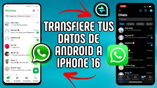 Cómo transferir datos de un teléfono Android a un iPhone 16 sin perder ningún dato ✅ [upl. by Whallon311]