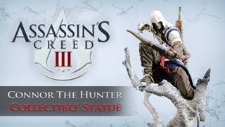 Assassins Creed 3  Connor The Hunter Collectible Statue [upl. by Aihsiym801]