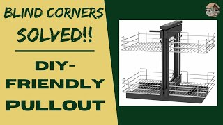 DIYFriendly Blind Corner Pullout [upl. by Aim]