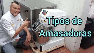 Tipos de amasadoras usadas en panadería [upl. by Jacqueline851]