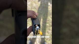 Shooting 10MM BEAR STOPPING ammo shorts gun viral [upl. by Daryl]