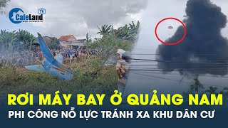 Nỗ lực hết mình của phi công vụ máy bay Su22 rơi ở Quảng Nam  CafeLand [upl. by Dawaj]