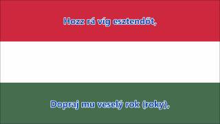 Maďarská Hymna HUSK text  Anthem of Hungary [upl. by Porty]