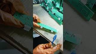 Pcb Cleaning automobile electronic machine carelectronics youtubeshorts ledlightproject [upl. by Alaunnoif]