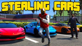 Robbing An Entire Dealership In GTA 5 RP [upl. by Mayberry]