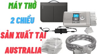 Hướng dẫn sử dụng chi tiết máy trợ thở 2 chiều BiPAP ResMed Aircurve 10 Vauto  MedJinvn [upl. by Damiani]