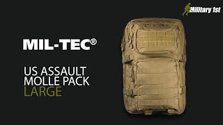 MilTec MOLLE US Assault Pack Large [upl. by Anyd748]