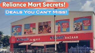 Reliance smart bazaar  Thanjavur foodie food shopping vlogger explore [upl. by Attaynik]