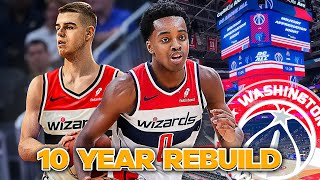 DRAFTING The Next GOAT Point Guard  10 Year Wizards Rebuild [upl. by Aseefan292]