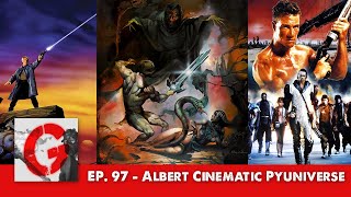 Ep 97  Albert Cinematic Pyuniverse feat Chris Michael  The Grindhouse Institute Podcast [upl. by Hanan440]