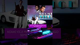 Quick intro cover of Jan Hammers Crockett Theme to celebrate the 40th anniversary of Miami Vice [upl. by Aneerol979]