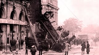 Tragic Train Derailment in Paris 1895 [upl. by Haramat]