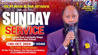 KILIFI MAIN ALTAR  MTWAPA SUNDAY SERVICE [upl. by Rhyner]