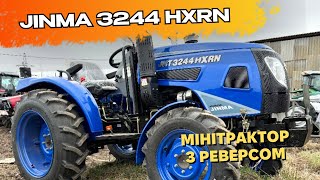 Огляд мінітрактору з реверсом 👀  JINMA 3244 HXRN  Що він може та основні його характеристики 🚜 [upl. by Llenehs802]