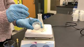 Synthesis of salicylic acid from wintergreen oil [upl. by Haimes232]