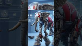 Marvel Heroes Reimagined Robotic Elephant Transformations [upl. by Talie50]