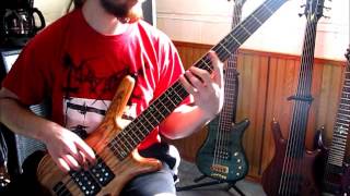 Decrepit Birth  The Resonance on bass guitar [upl. by Mervin]