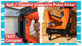 TEST ✅ Spit  Cloueur plaquiste PULSA 800p  La pause café de BichonTV [upl. by Abbye526]